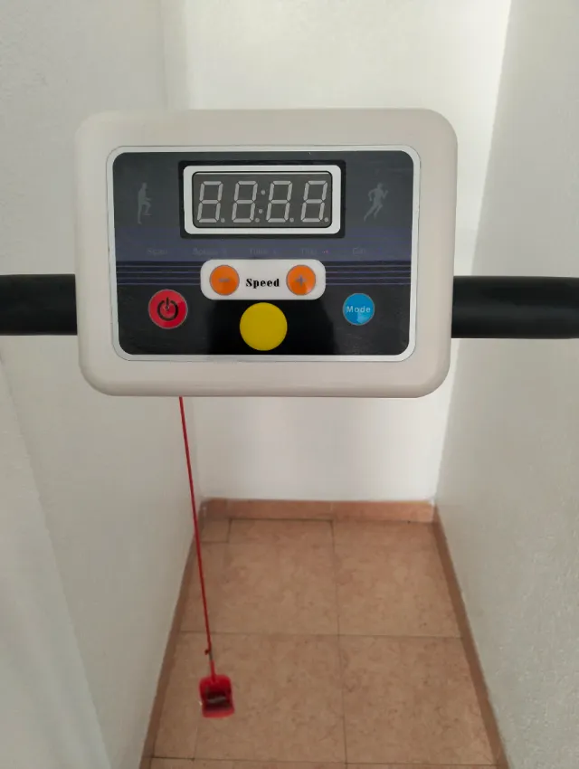 Cinta de correr blanca