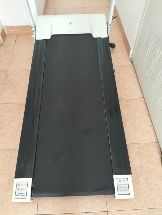 Cinta de correr blanca