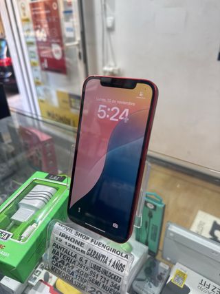 iPhone 12 128GB Rojo batería 80%