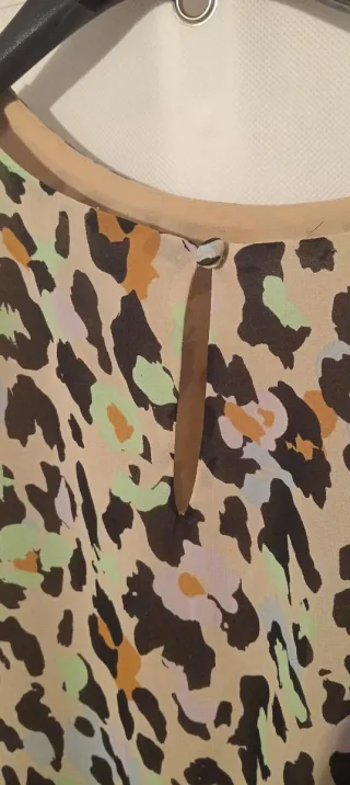 Blusa Minueto Talla M Estampado Animal Print