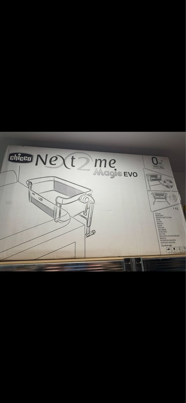 Cuna colecho Chicco Next2me Magic Evo Rosa