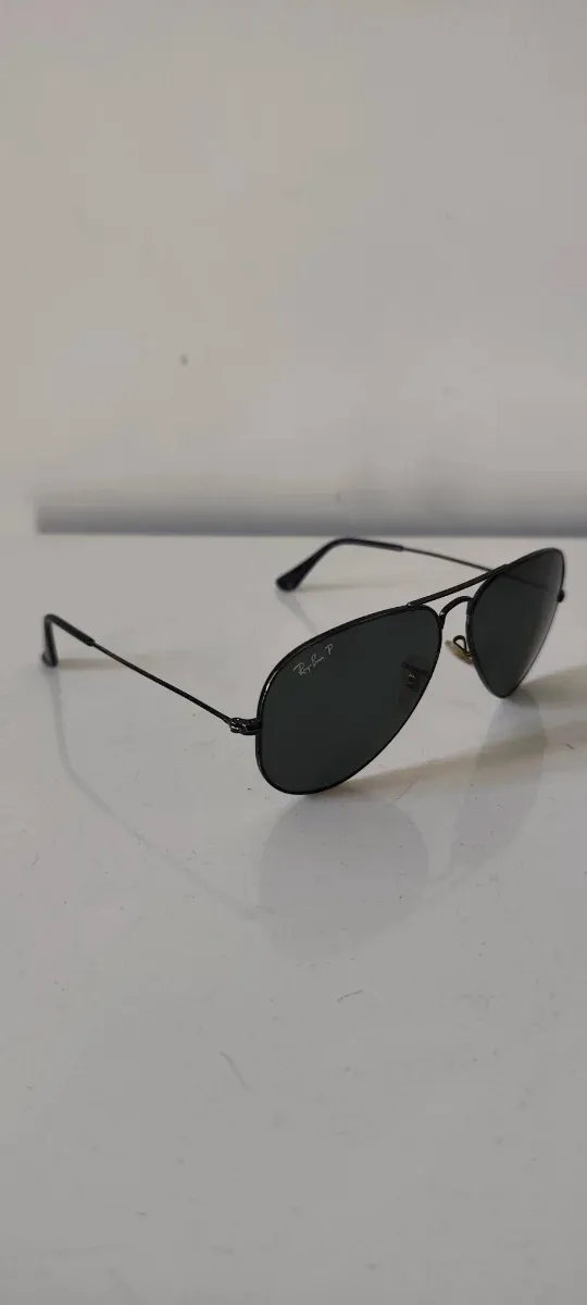 Gafas de sol Ray-Ban Aviator negras Polarizadas