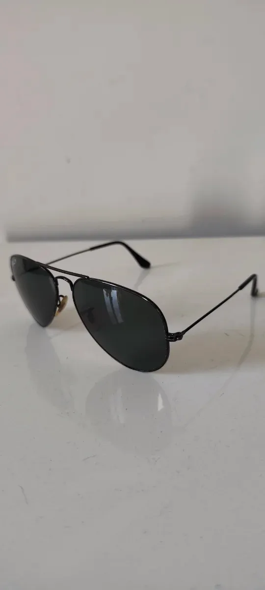 Gafas de sol Ray-Ban Aviator negras Polarizadas