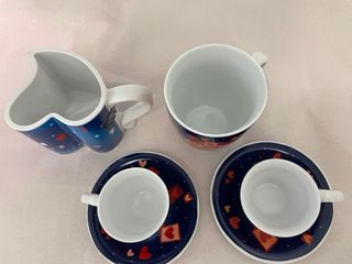 Set 4 Tazze Baci Perugina nuove