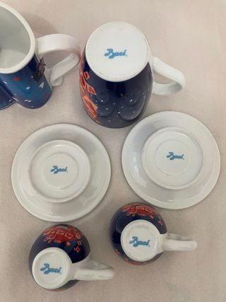 Set 4 Tazze Baci Perugina nuove