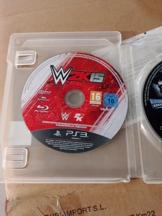 WWE Smackdown vs Raw 2011 y W2K15 PS3