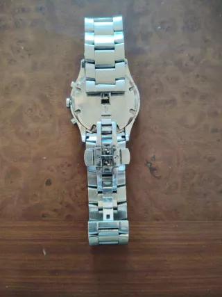 Reloj Emporio Armani Cronógrafo Plata