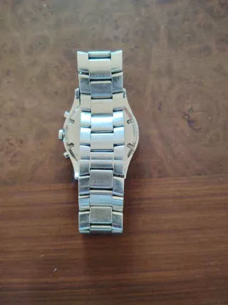Reloj Emporio Armani Cronógrafo Plata