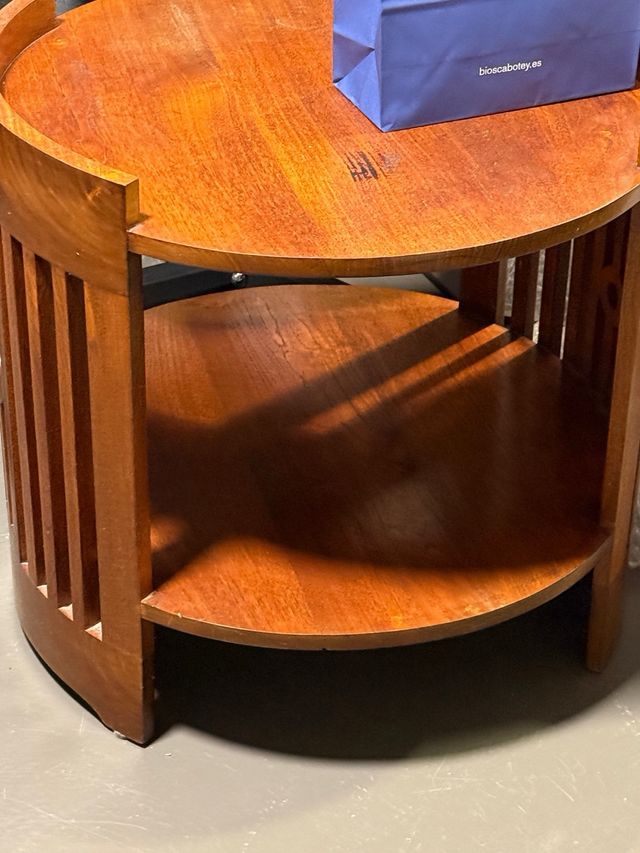 Mesa auxiliar diseño años 80