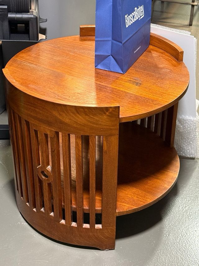 Mesa auxiliar diseño años 80