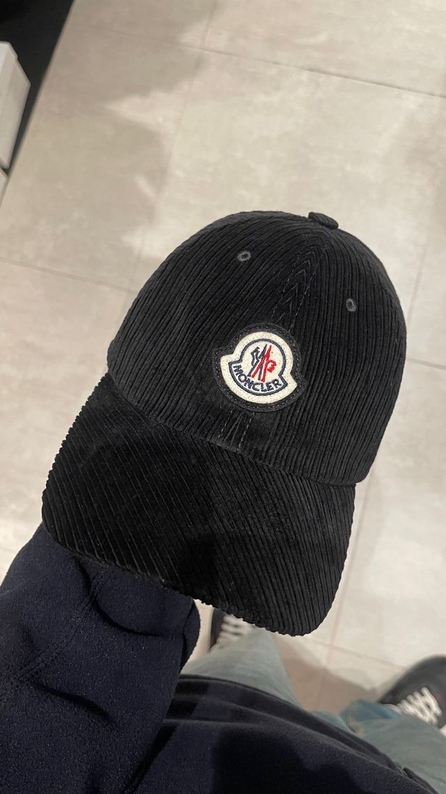 Moncler Gorra de Pana/Corduroy