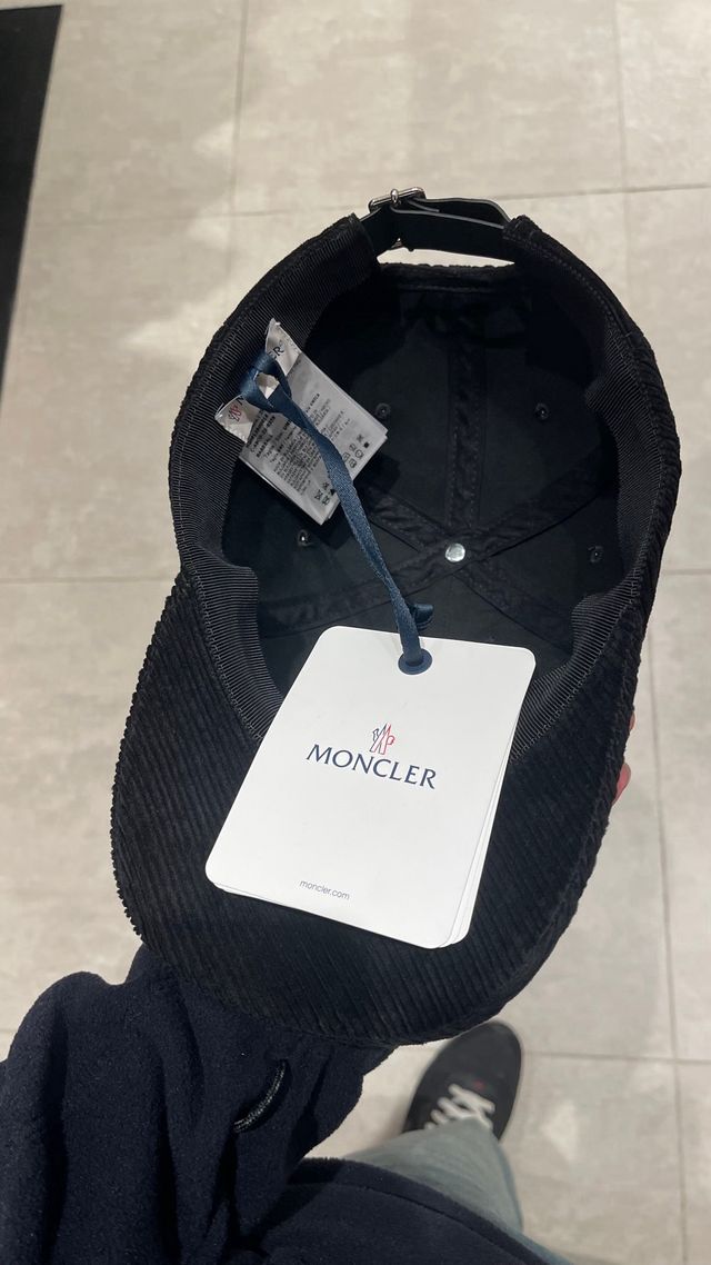 Moncler Gorra de Pana/Corduroy