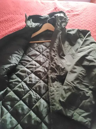 Anorak hombre verde