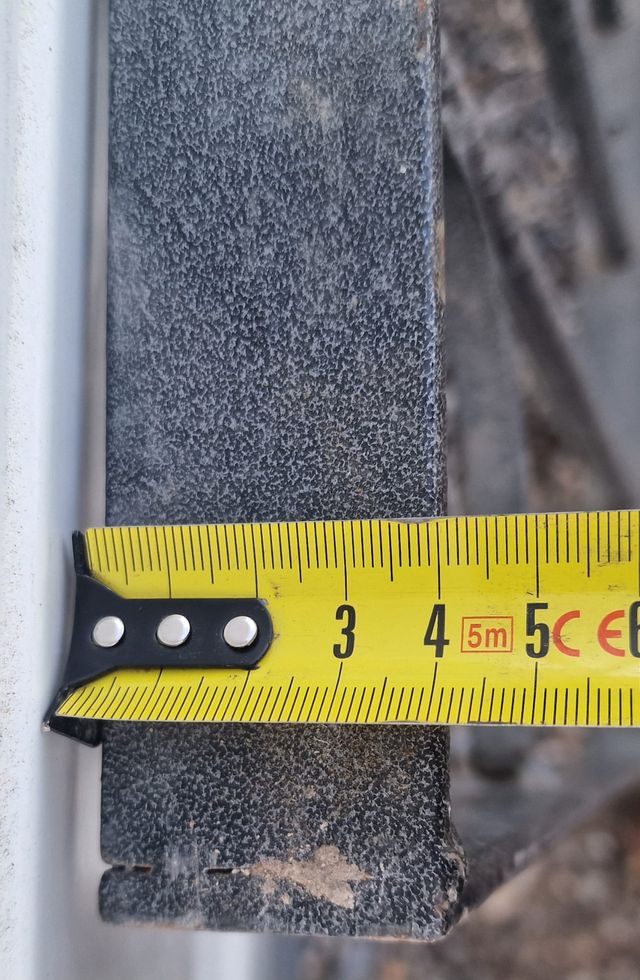 Reja de hierro forjado decorativa