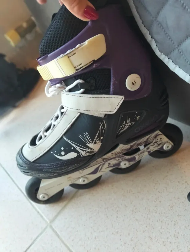 Patines en línea talla 41 morados