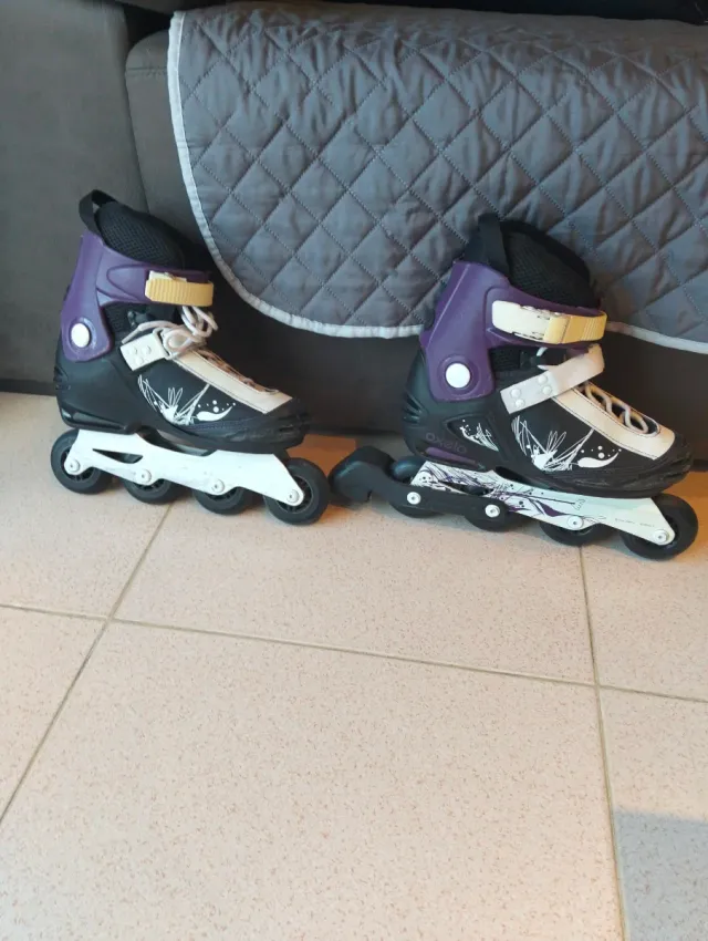 Patines en línea talla 41 morados