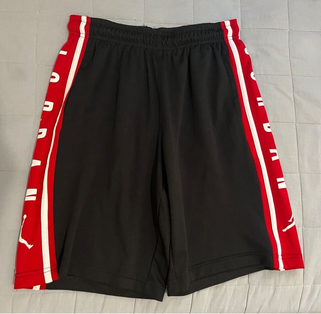Pantalones Jordan Negro/Rojo Talla XS