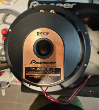 Subwoofer y Etapa Pioneer