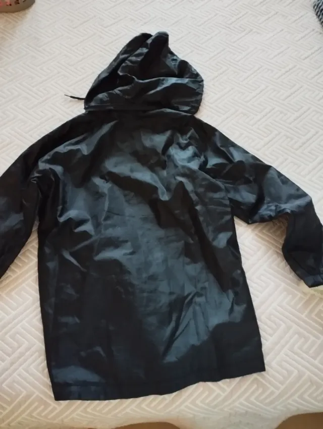 Chubasquero Joma Negro Niño/a