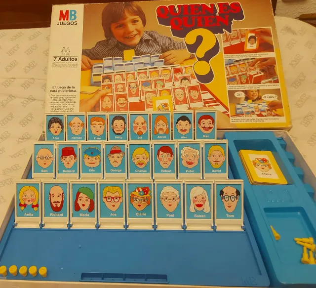 Quién es Quién? - MB-  . Completo Original 1982