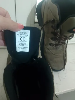 Scarponi antinfortunistici uomo neri/marroni