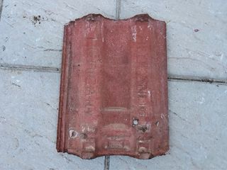 Tejas antiguas de barro