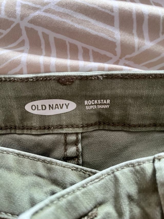 Pantalón vaquero verde Old Navy