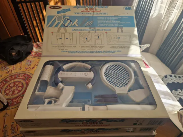 Nintendo Wii con Wii Fit y Wii Play