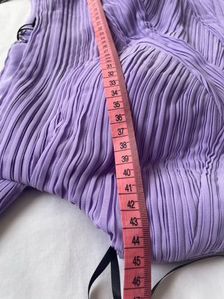 Vestido Matilde Cano Morado Talla 40 Nuevo