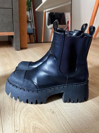 Botas negras plataforma