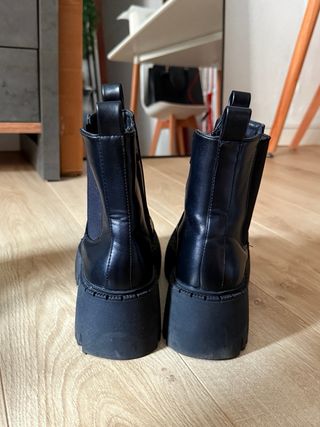Botas negras plataforma