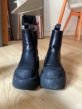 Botas negras plataforma