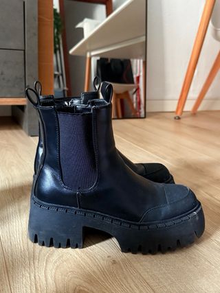Botas negras plataforma