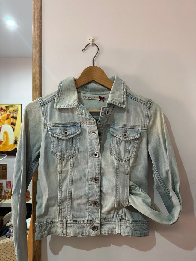 Chaqueta tejana Stradivarius mujer