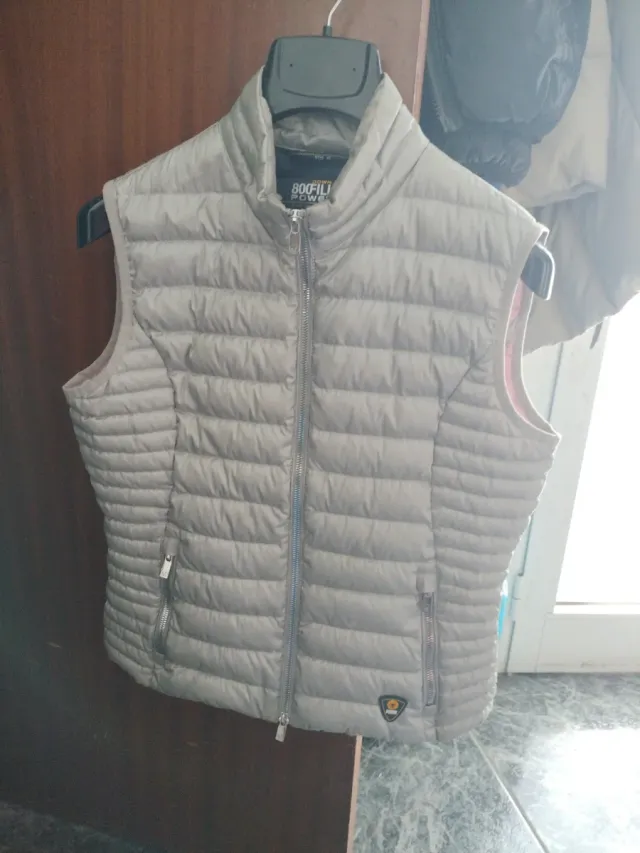 Chaleco Ciesse Piumini plumín beige