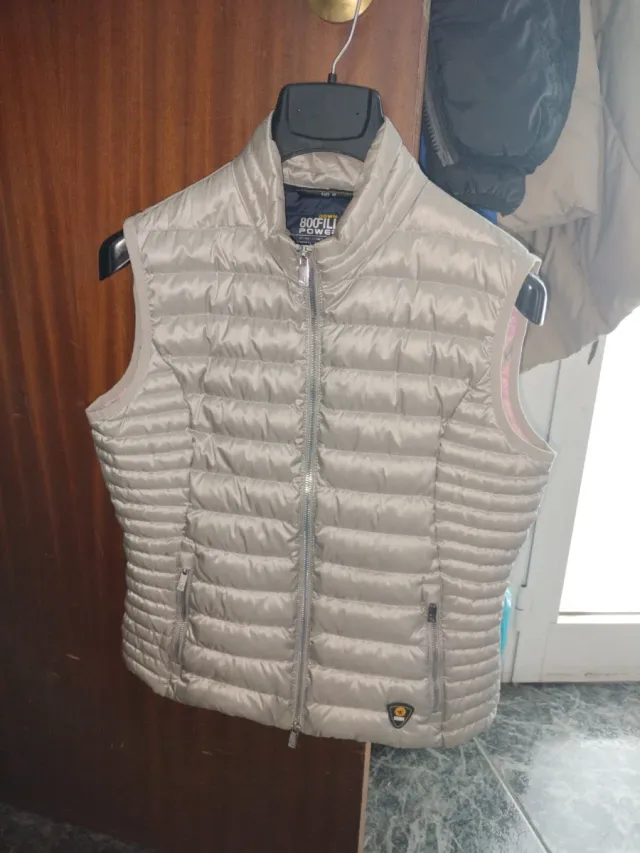 Chaleco Ciesse Piumini plumín beige