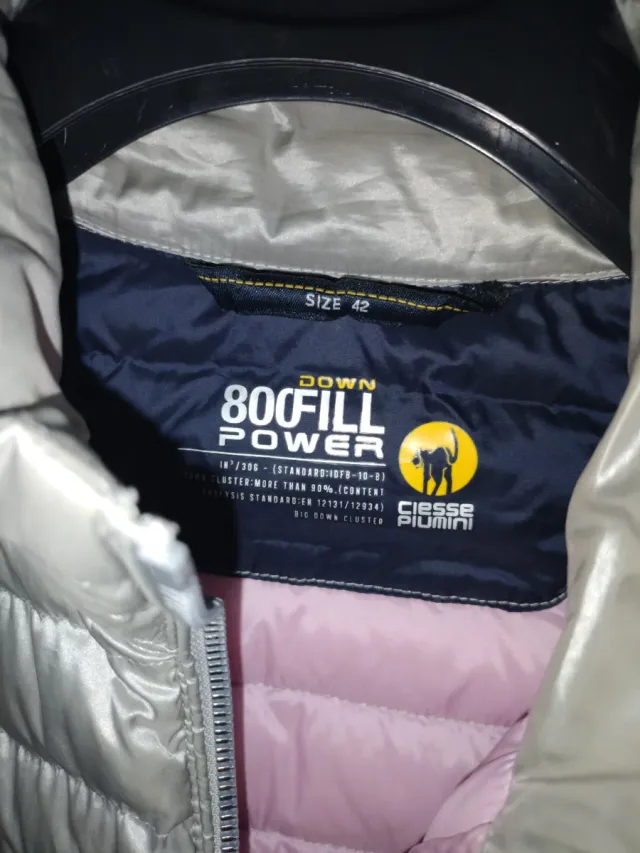 Chaleco Ciesse Piumini plumín beige