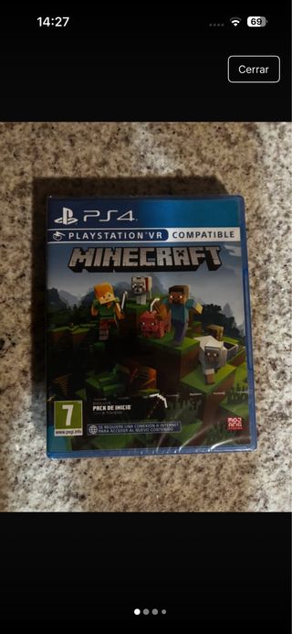 Minecraft PS4 VR Compatible
