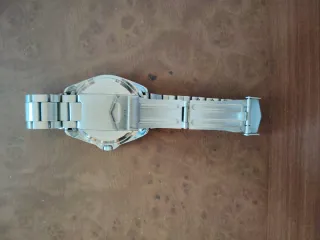 Reloj Time Piece Negro y Plateado