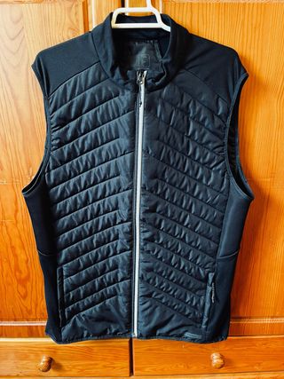 Chaleco running negro