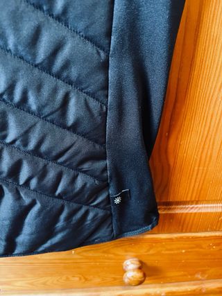 Chaleco running negro