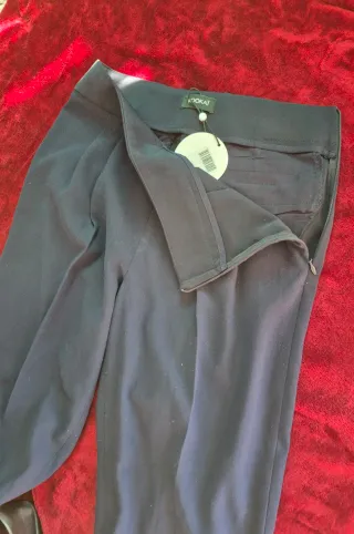 Pantalón de pinzas KOOKAÏ azul