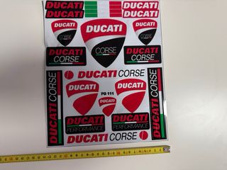 Pegatinas Ducati Corse