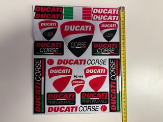 Pegatinas Ducati Corse