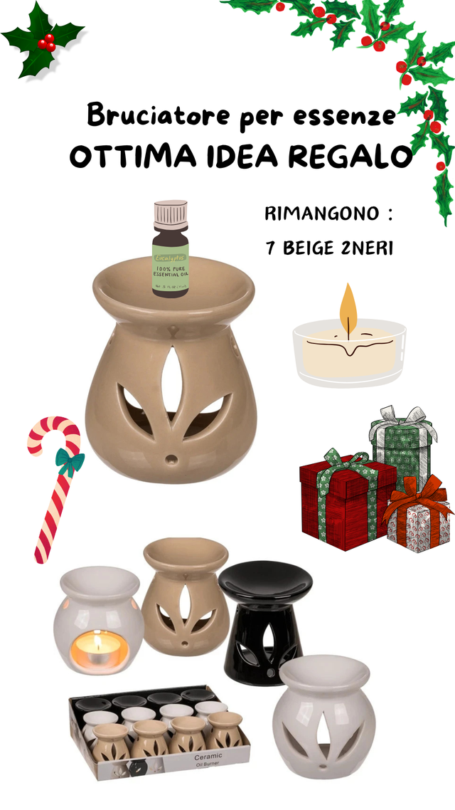 Bruciatore per essenze - Ottima idea regalo
