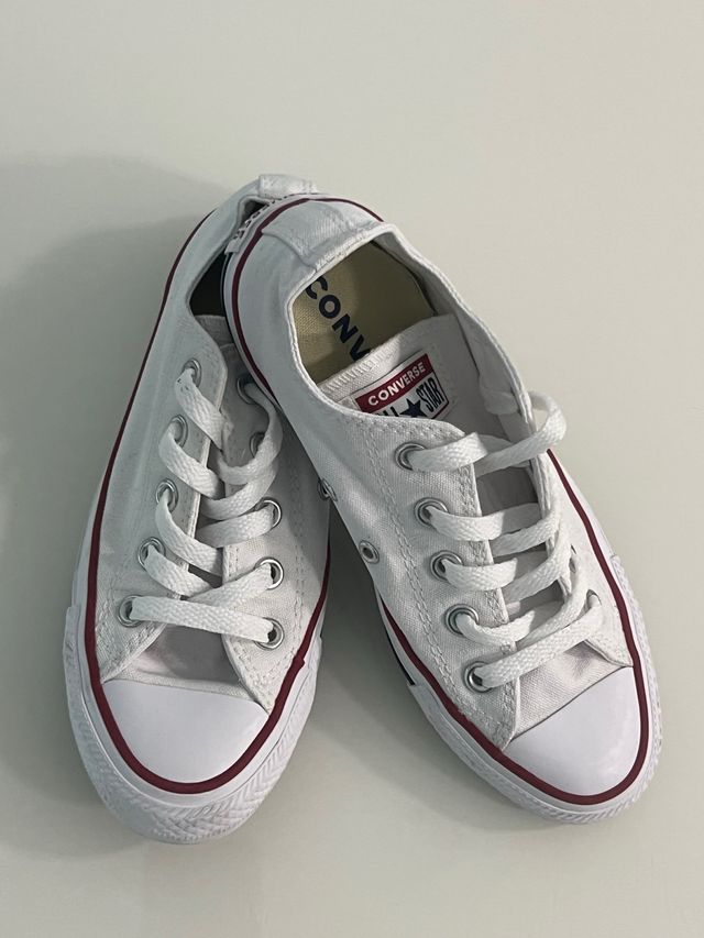 Converse All Star Blancas Talla 35 impecables