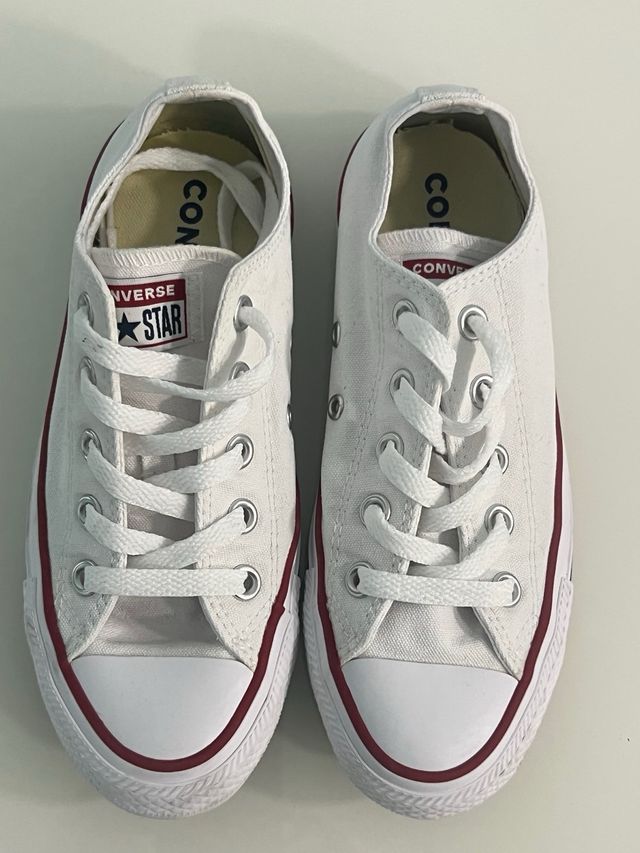Converse All Star Blancas Talla 35 impecables