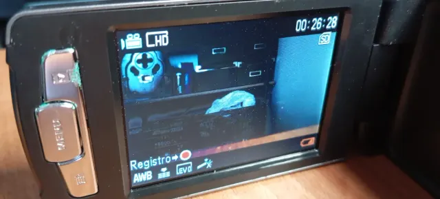 Cámara de vídeo digital HD