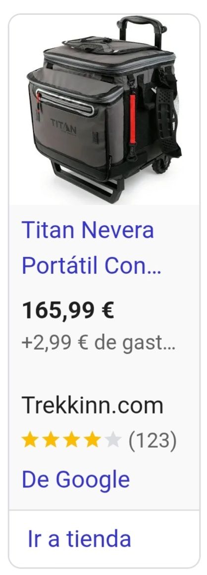 Nevera Portátil Titan 60 Latas