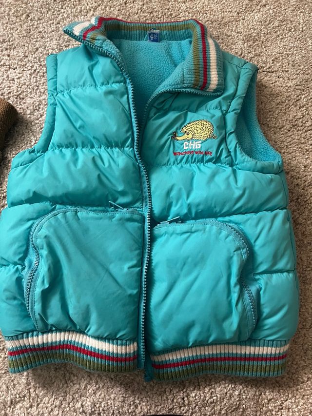 Chaleco acolchado infantil